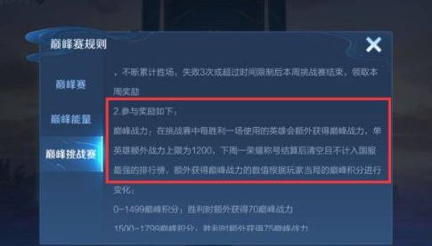 王者荣耀巅峰赛挑战赛什么意思？王者荣耀巅峰赛挑战赛玩法介绍