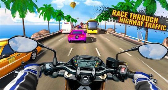 交通摩托车驾驶比赛游戏官方版[图1]