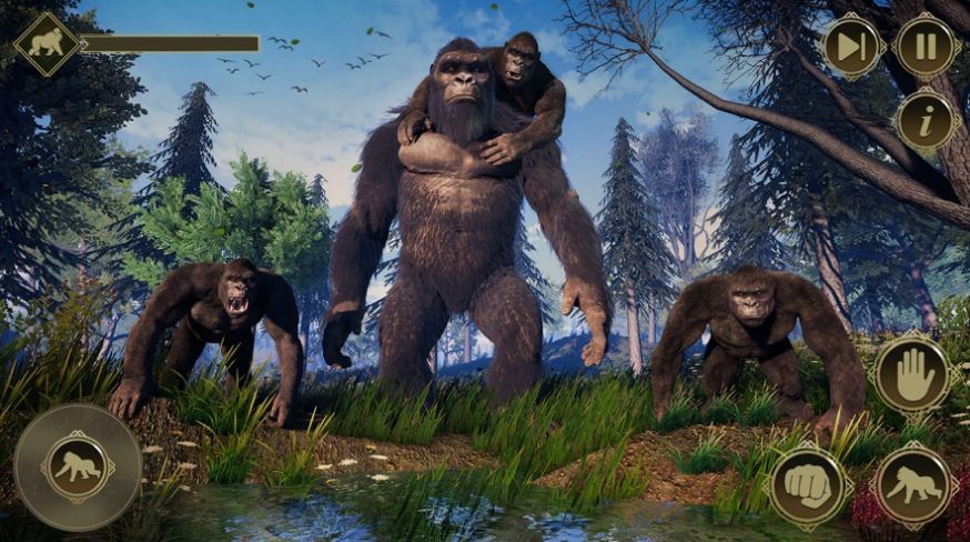 生气的大猩猩怪物打猎模拟游戏手机版[图1]