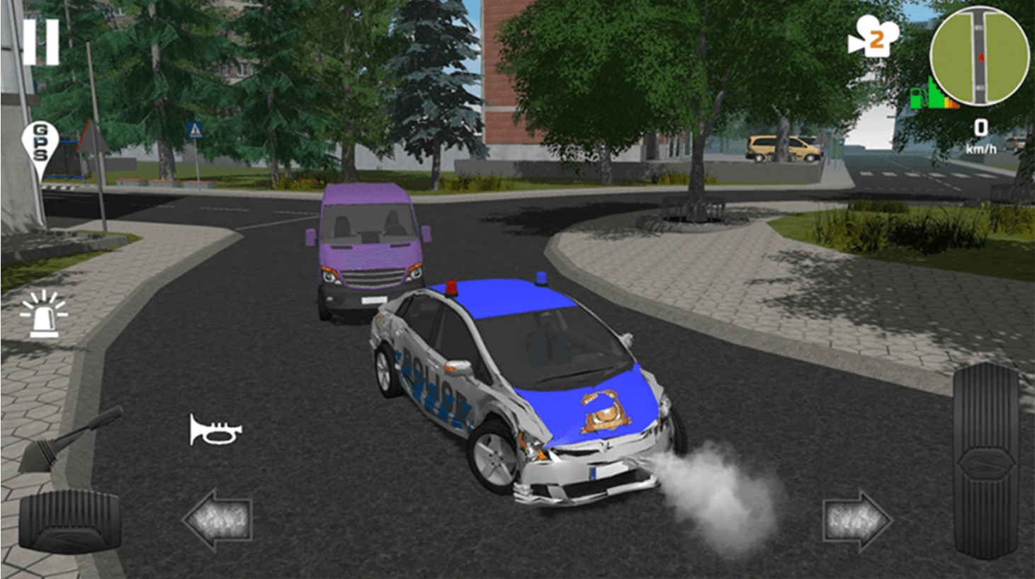 狂飙警车模拟游戏中文手机版[图1]