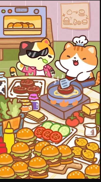 治愈猫咪模拟经营大亨游戏最新版（Cat Cooking Bar）[图2]