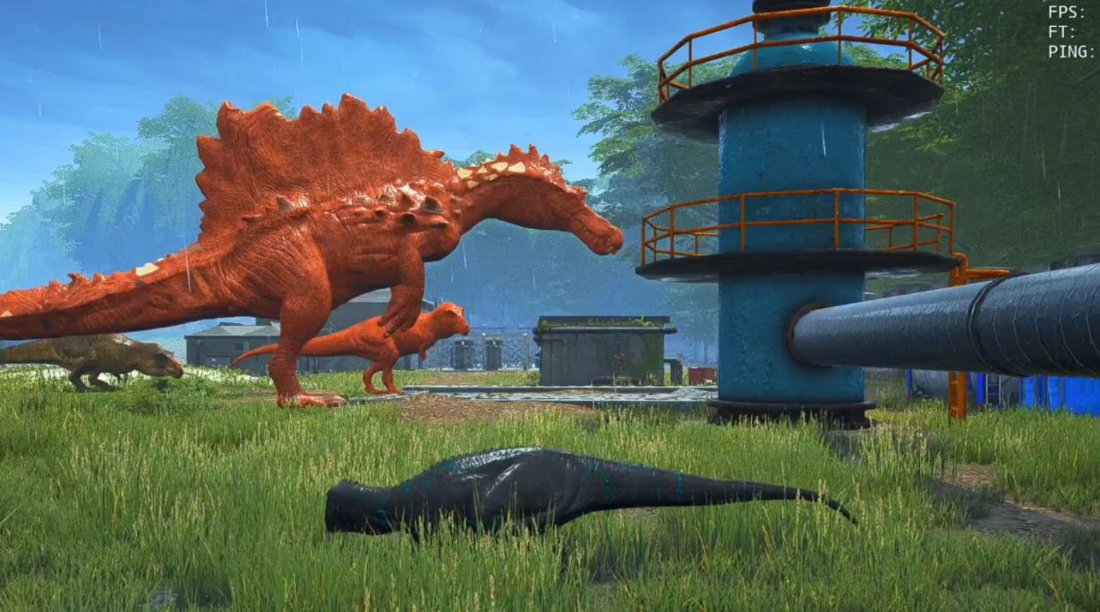 恐龙岛怎么吃肉和喝水