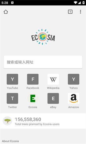 Ecosia浏览器最新版[图1]