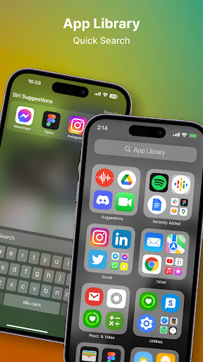 Launcher ios 18 pro iPhone mod apk[图1]