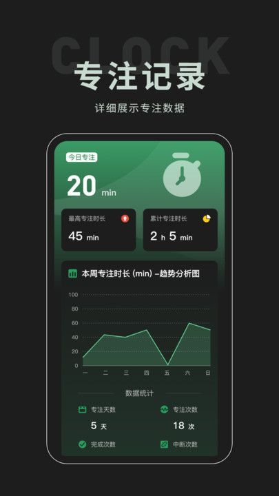 全屏专注时钟app官方版[图3]