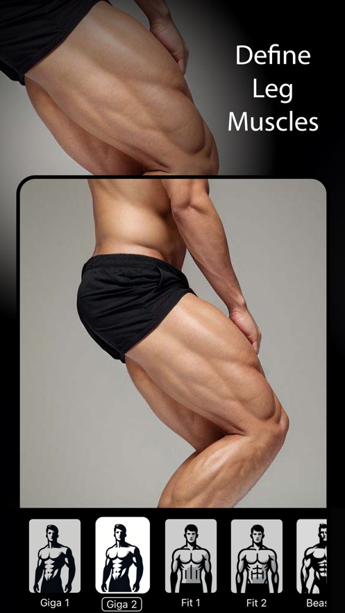 Download GigaBody AI Muscle filter 0.51.0 APK Premium Unlocked for Android[图3]